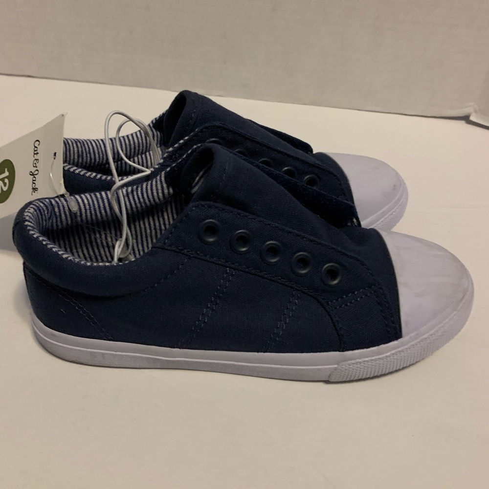 Toddler Boys Dwayne Sneakers Cat & Jack Blue 12 - Picture 6 of 15